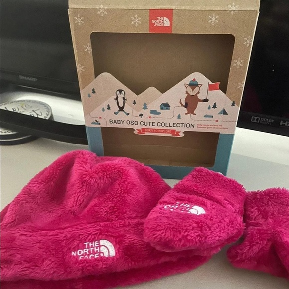 The north face hat and gloves - Picture 3 of 6